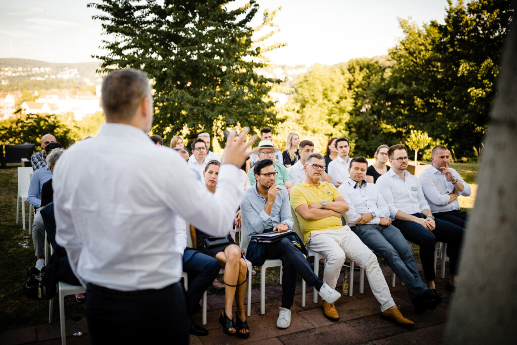 Persönlicher Austausch bei der DI Expertennacht